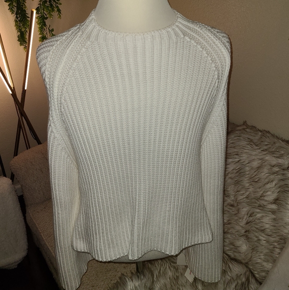 Rosetta Getty Cape Low High Sweater NWT - Picture 9 of 10